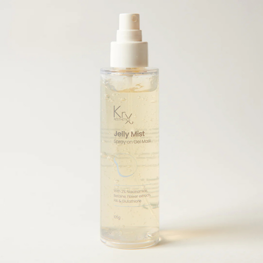 KrX Jelly Mist Spray on Mask